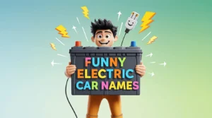 funny electric car names