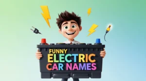 funny electric car names