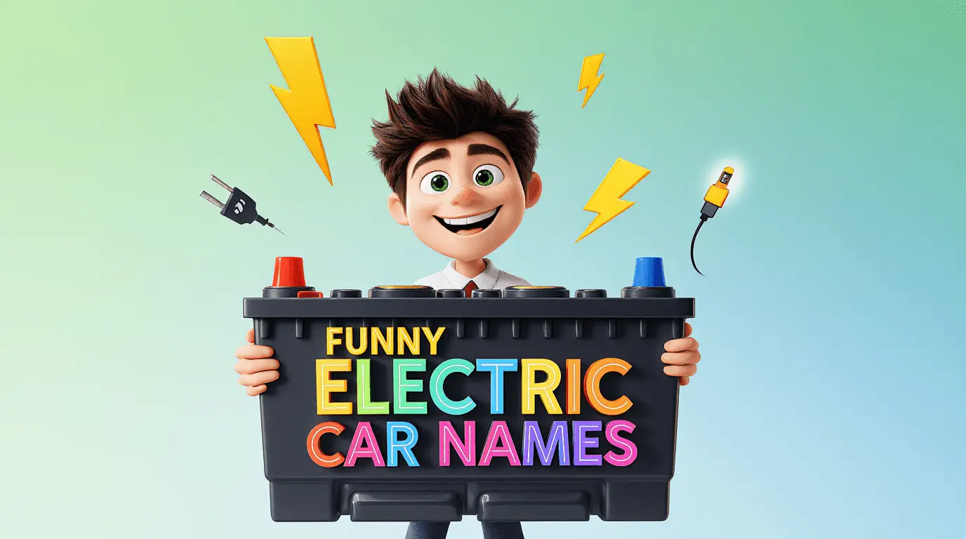 funny electric car names