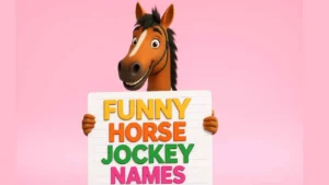 funny horse jockey names
