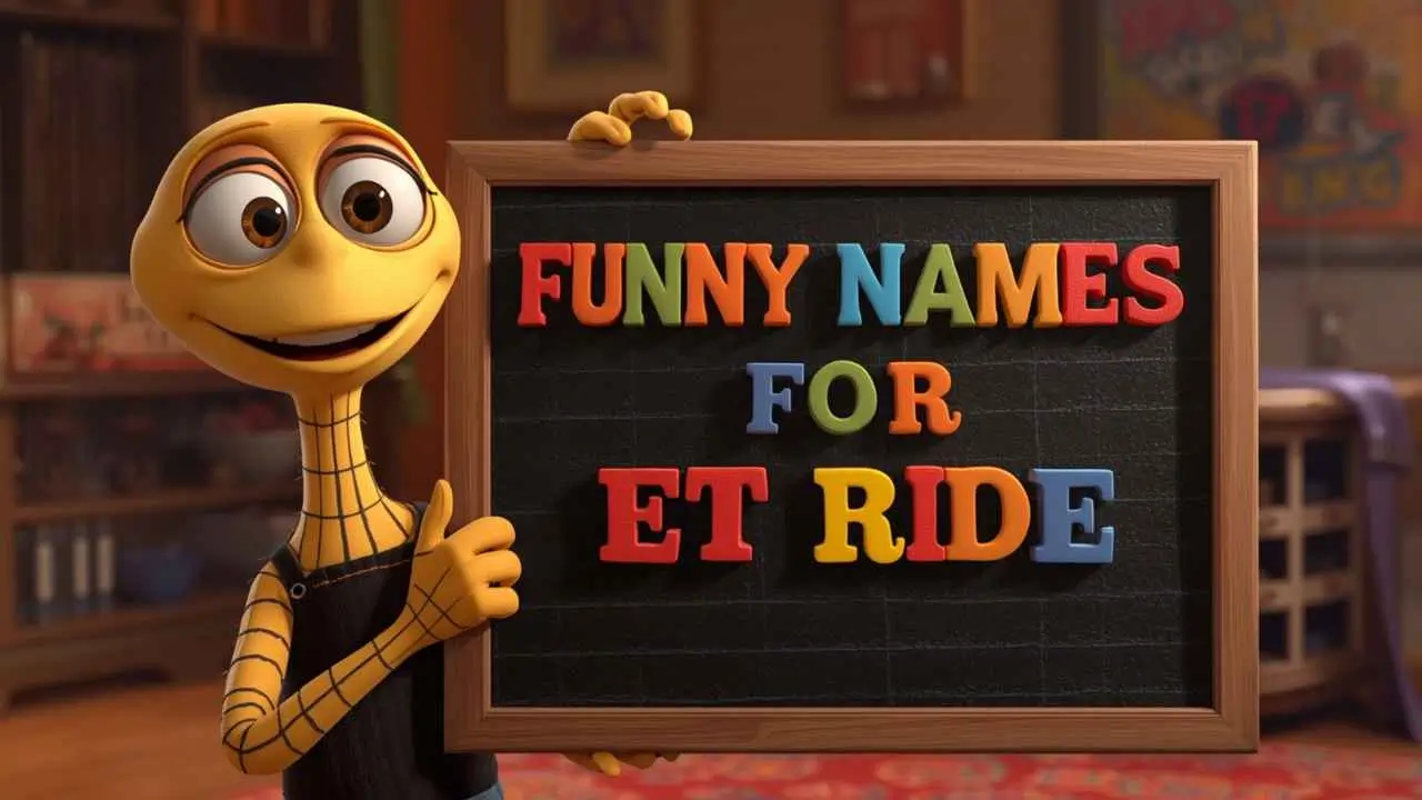 funny names for et ride
