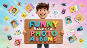 funny names for photo albums