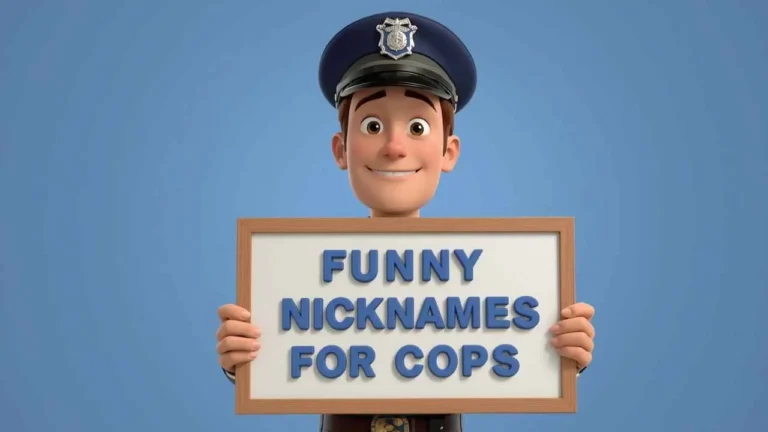 funny nicknames for cops