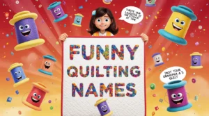 funny quilting names