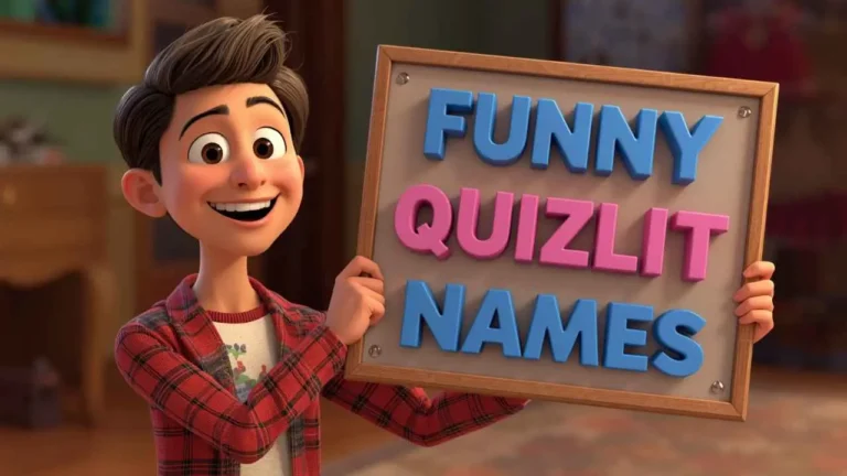 funny quizlet names