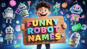 funny robot names