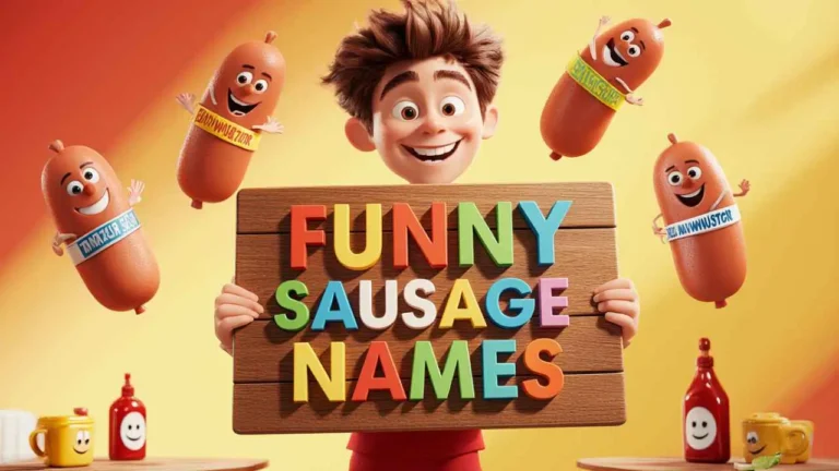 funny sausage names