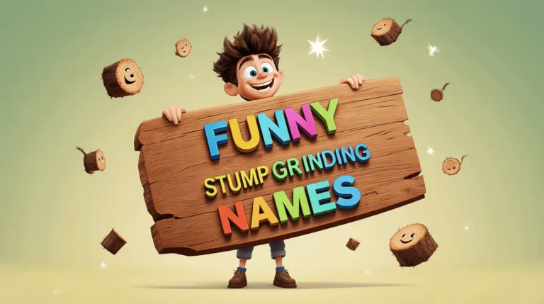 funny stump grinding names