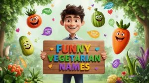 funny vegetarian names