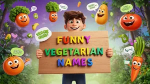 funny vegetarian names