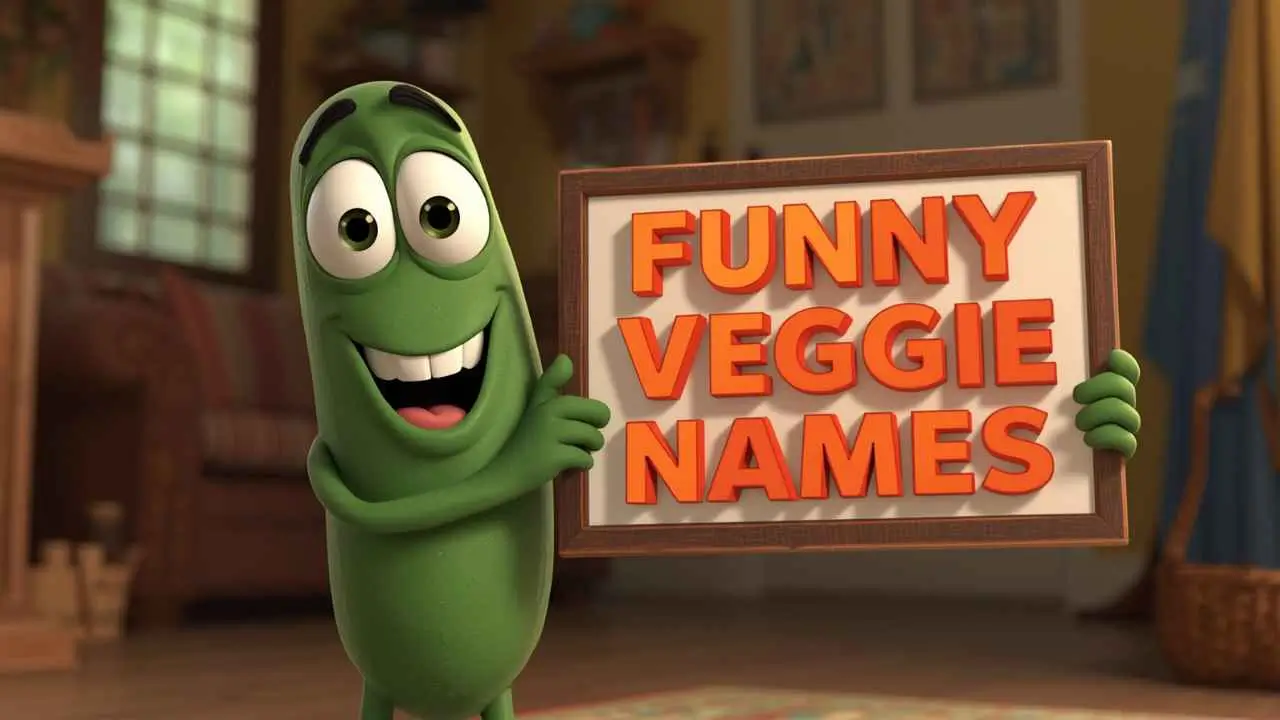 funny veggie names