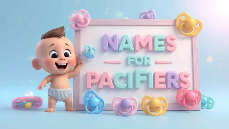 names for pacifiers