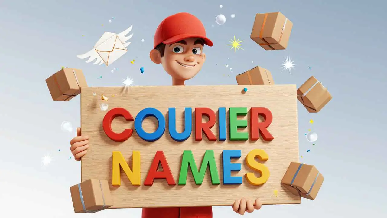 courier names