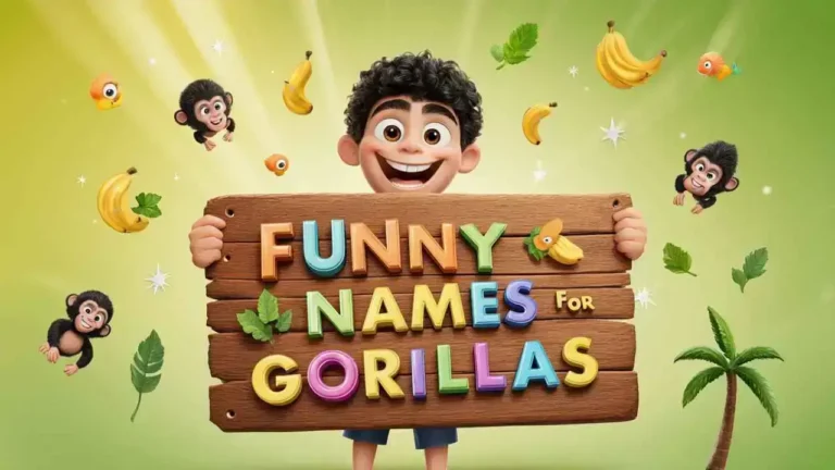 funny names for gorillas