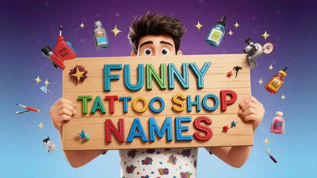 funny tattoo shop names