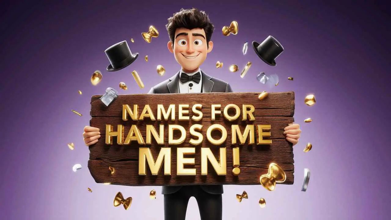 names for handsome men