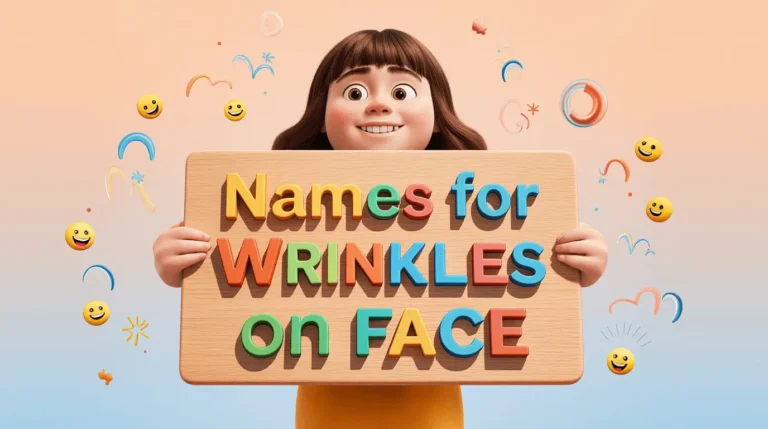names for wrinkles on face