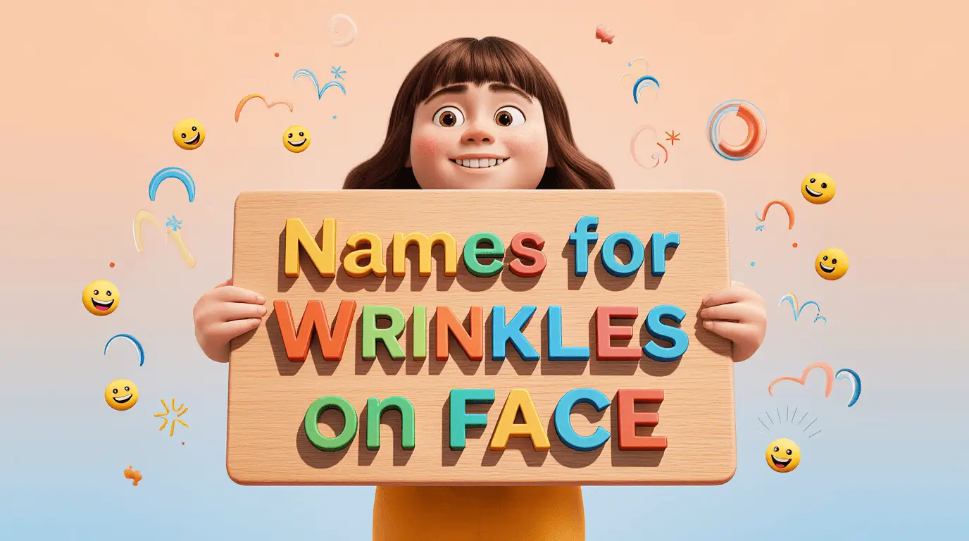 names for wrinkles on face