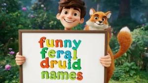 funny feral druid names
