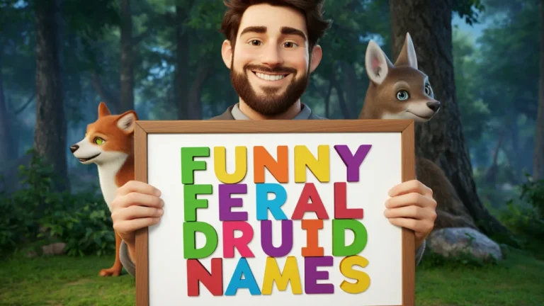 funny feral druid names