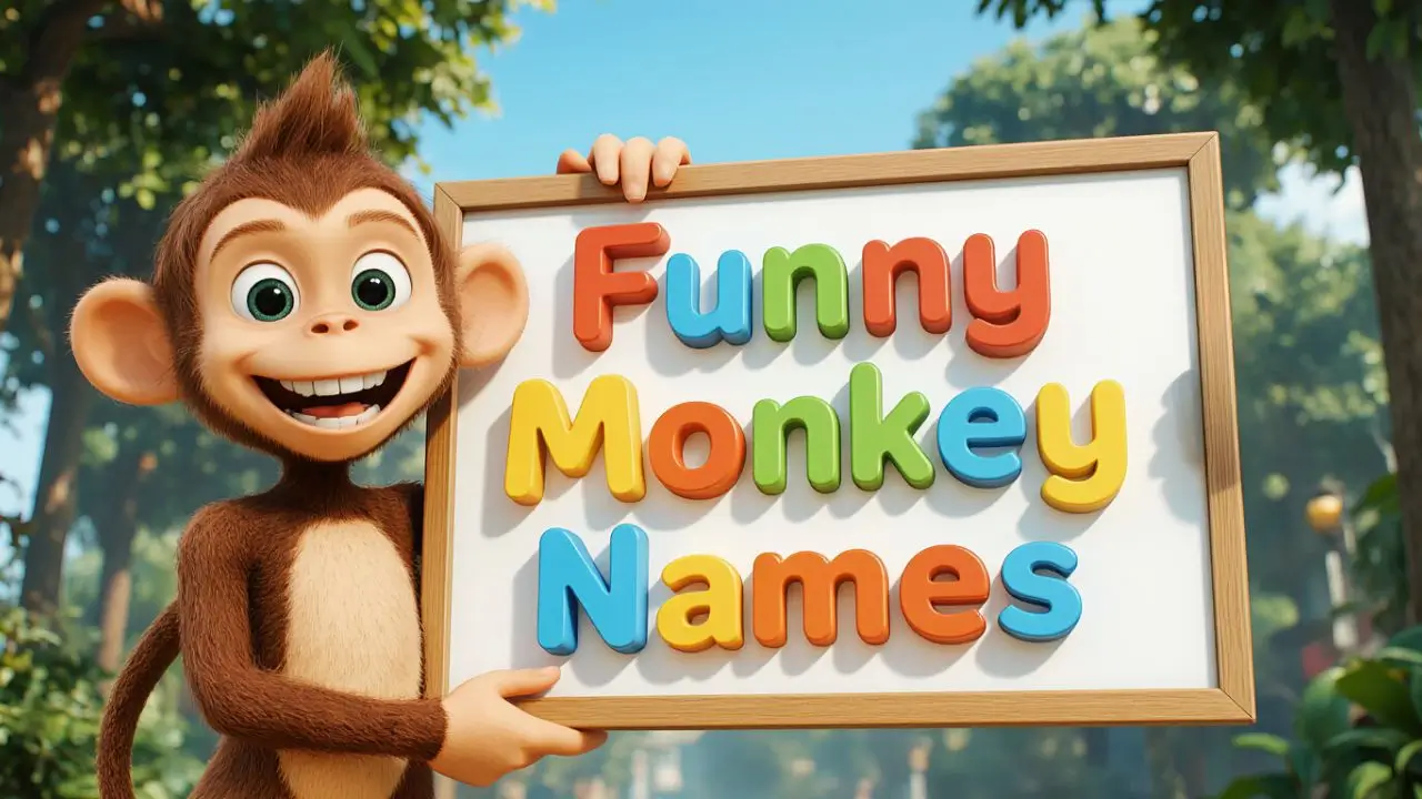 funny monkey names