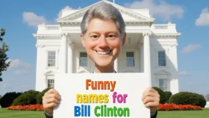 funny names for Bill Clinton