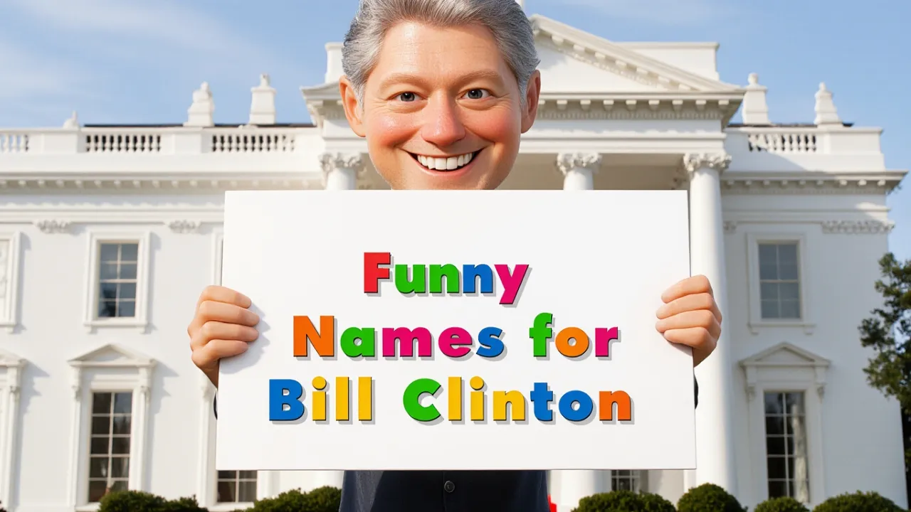 funny names for Bill Clinton