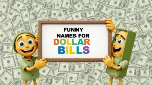 funny names for dollar bills