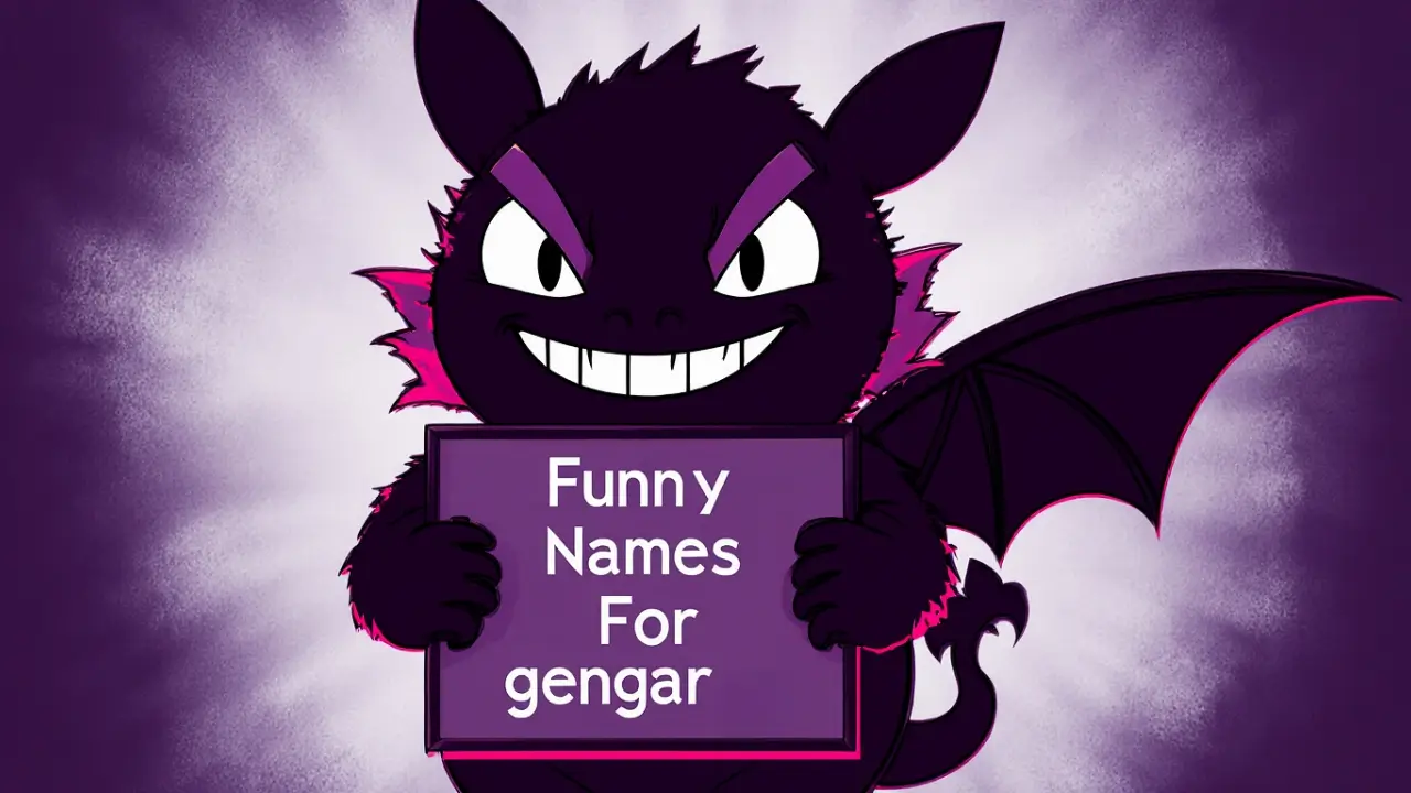 funny names for gengar
