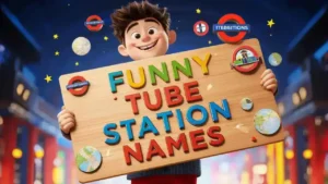 funny tube station names