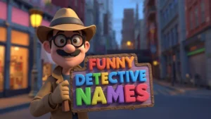funny detective names