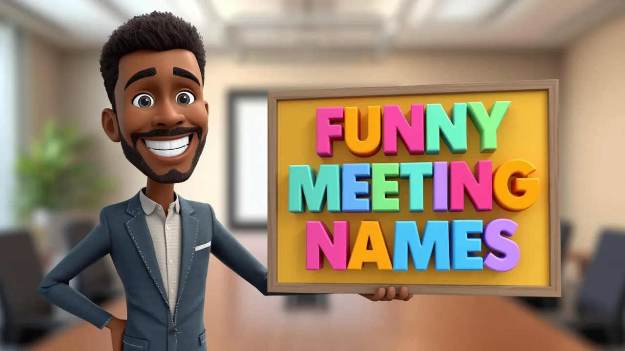 funny meeting names