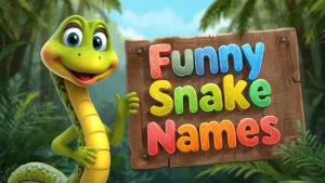 funny snake names