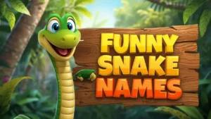 funny snake names