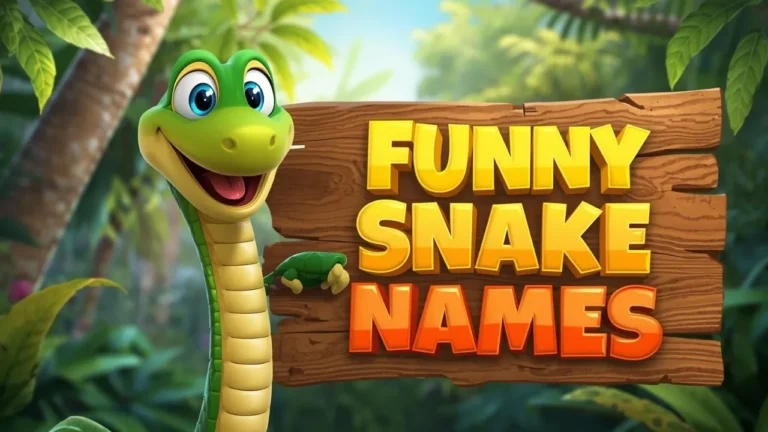 funny snake names